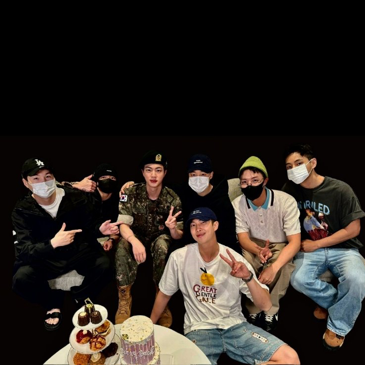 Hot post catching attention from 방탄소년단's fandom