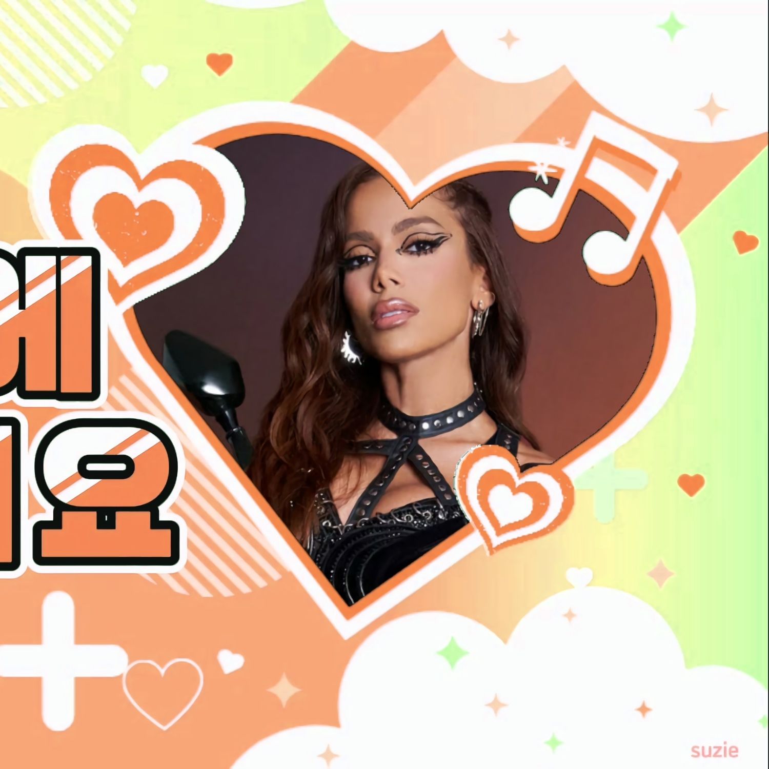 Momen yang diabadikan oleh penggemar Anitta