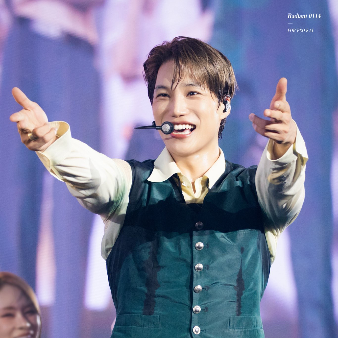 Momen yang diabadikan oleh penggemar Kai (EXO)