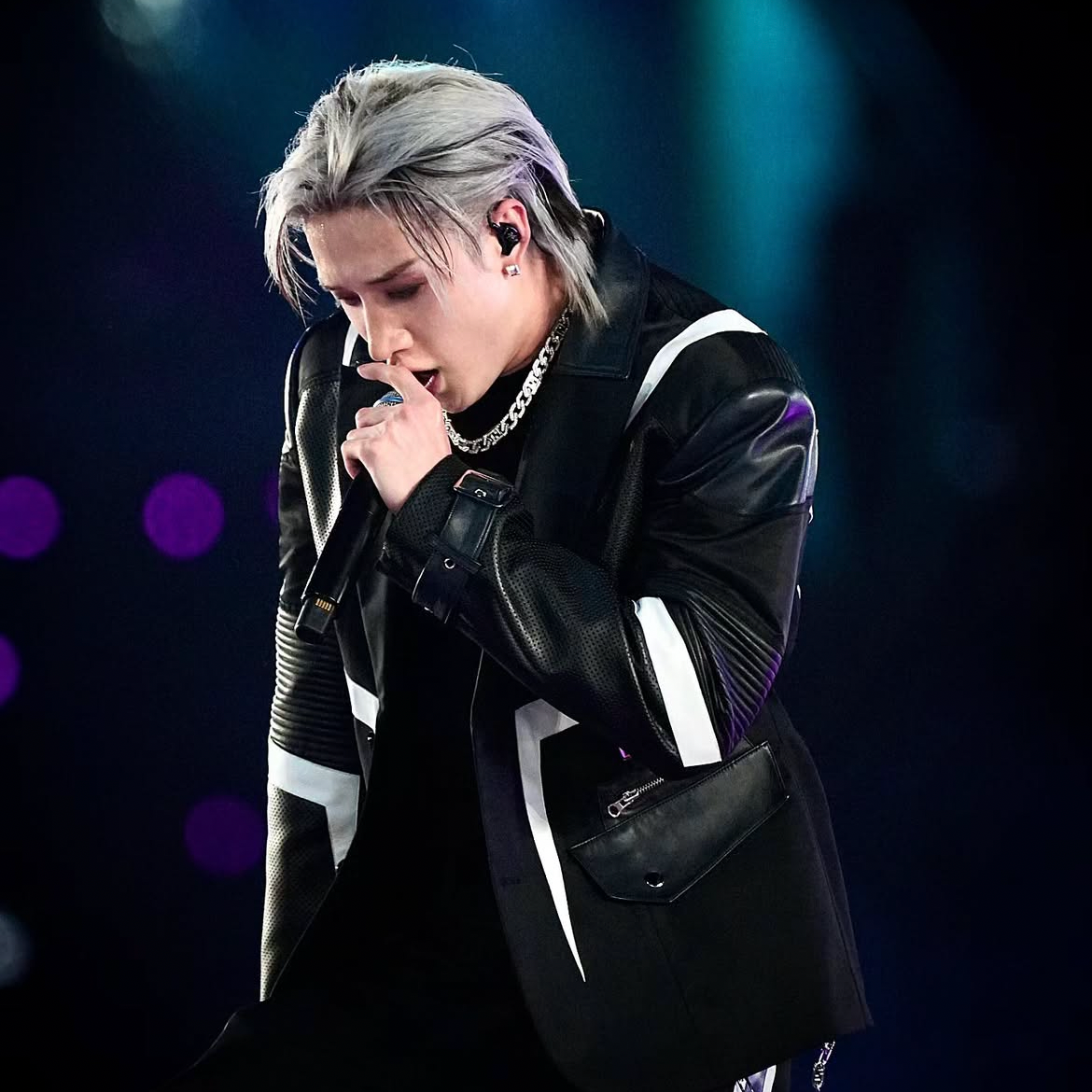 Recent activity shot of Bang Chan (Stray Kids)