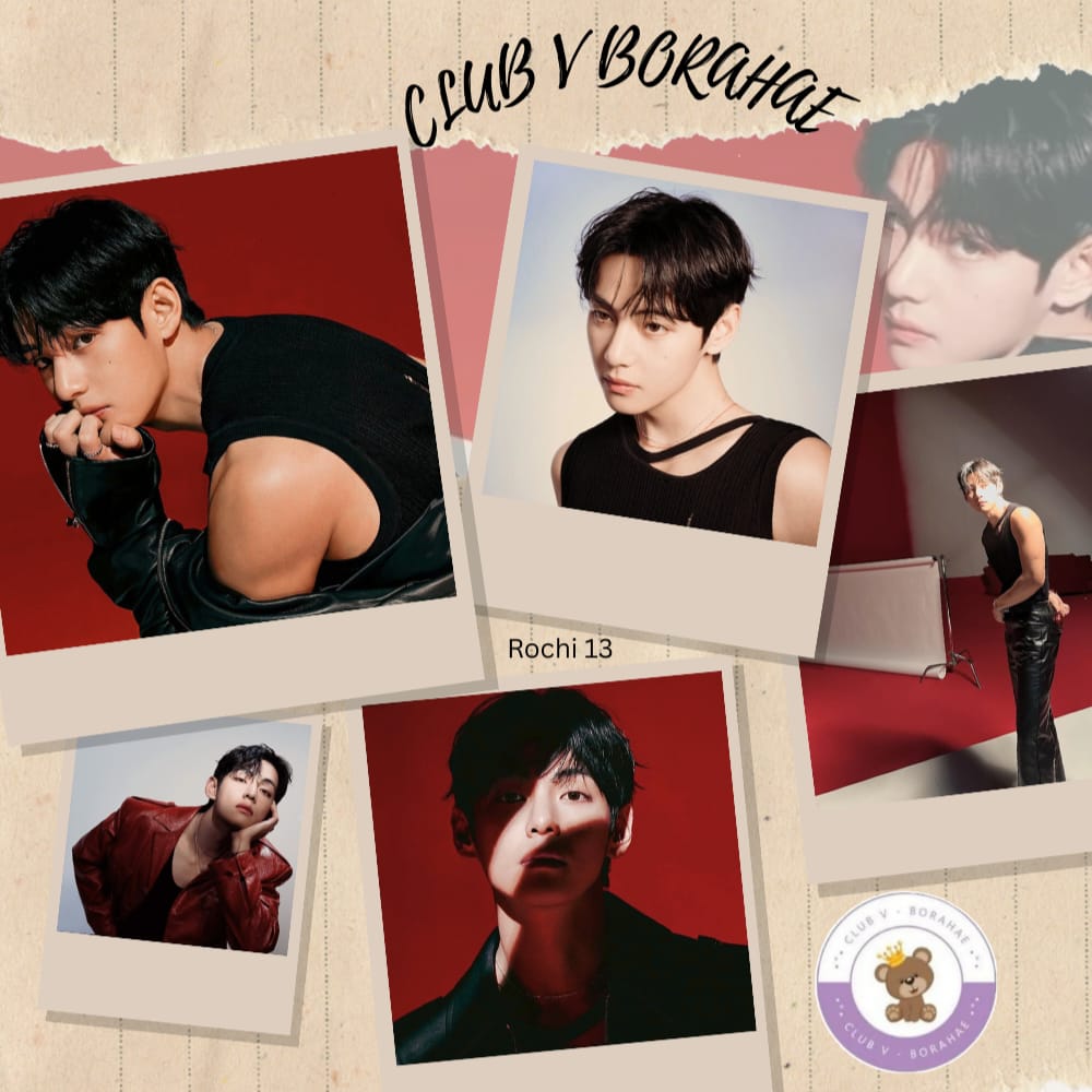 A moment captured by V (BTS)'s fan