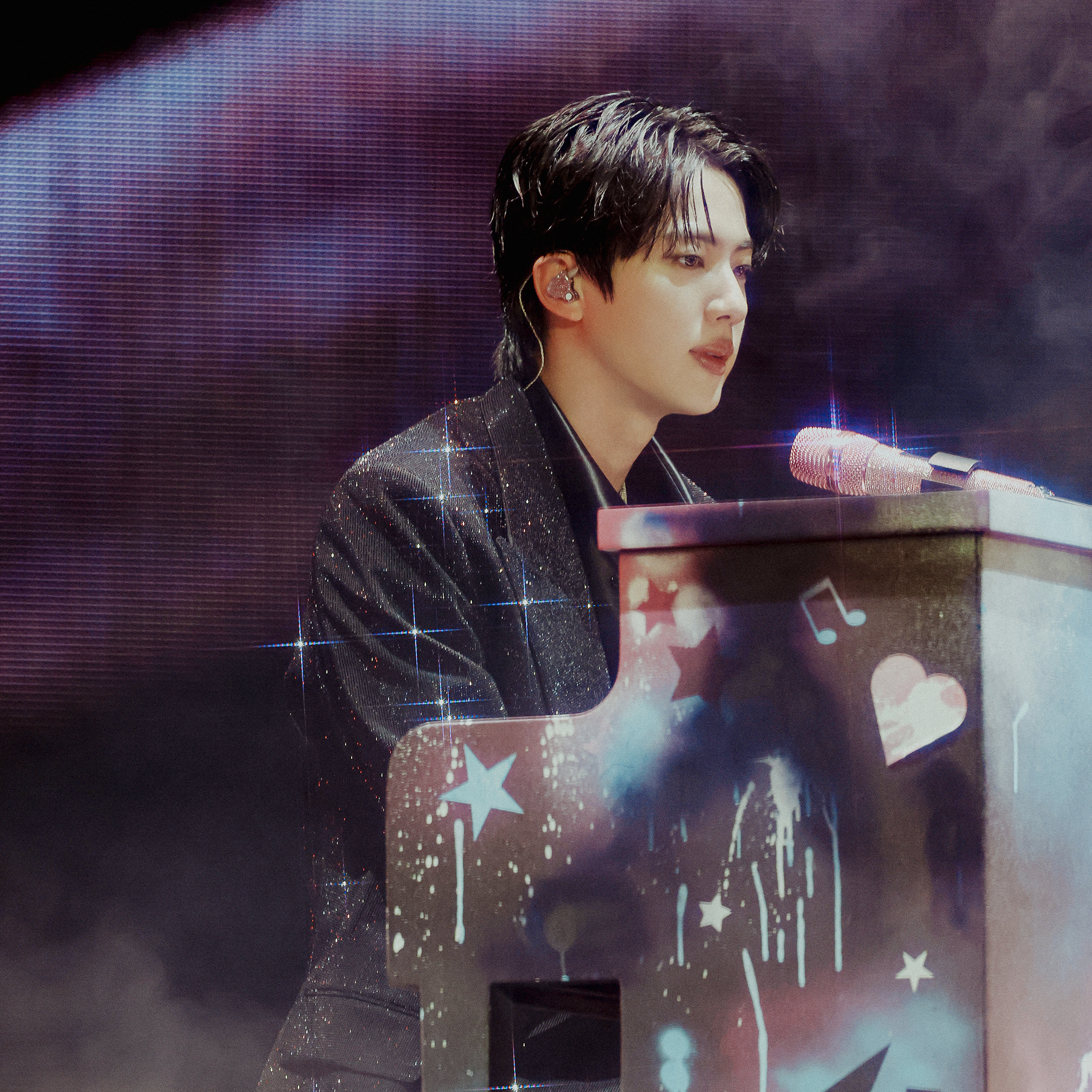 Jin (防弹少年团)粉丝拍下的瞬间