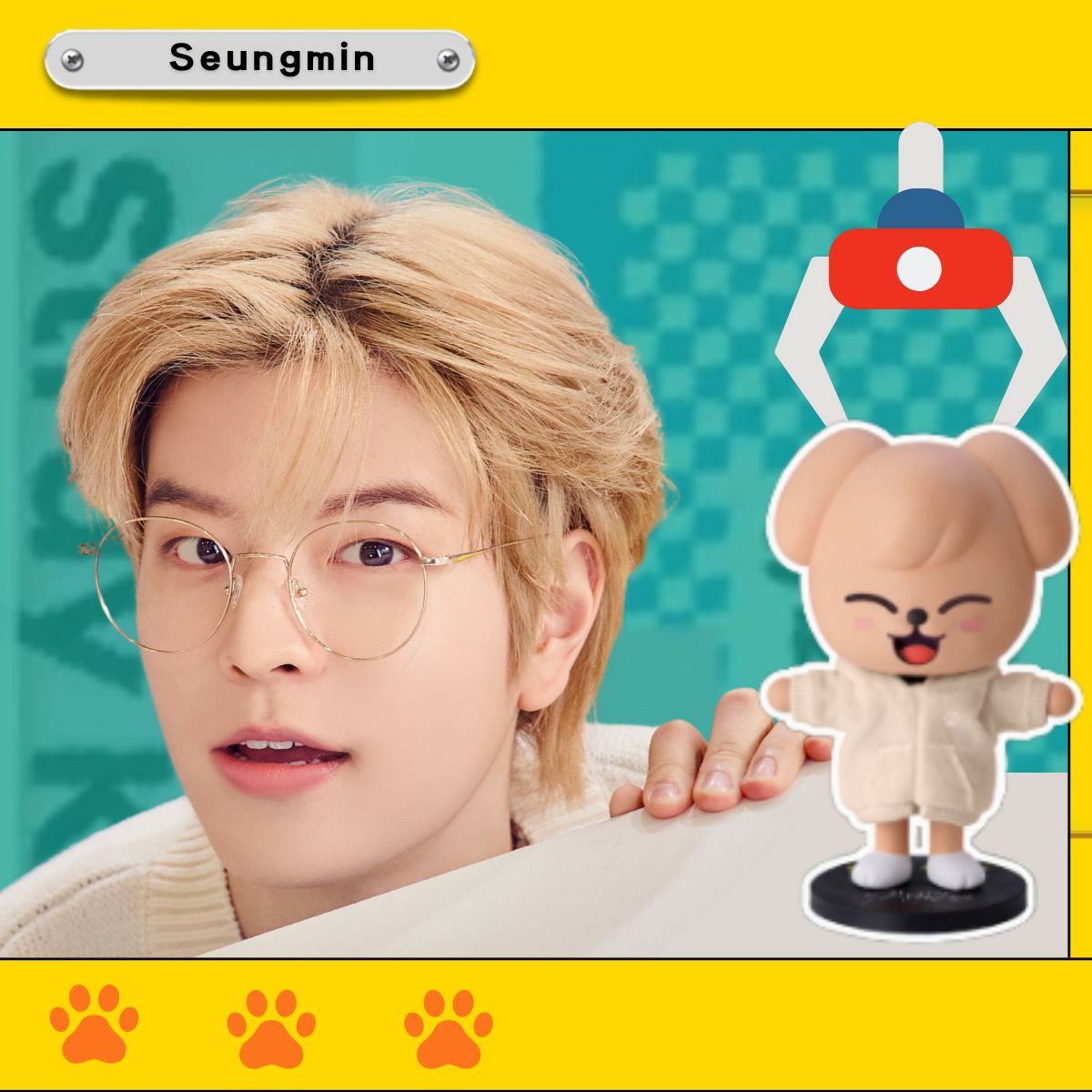 A moment captured by Seungmin (Stray Kids)'s fan