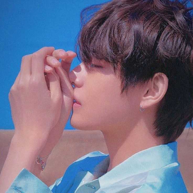 Recent activity shot of V (BTS)