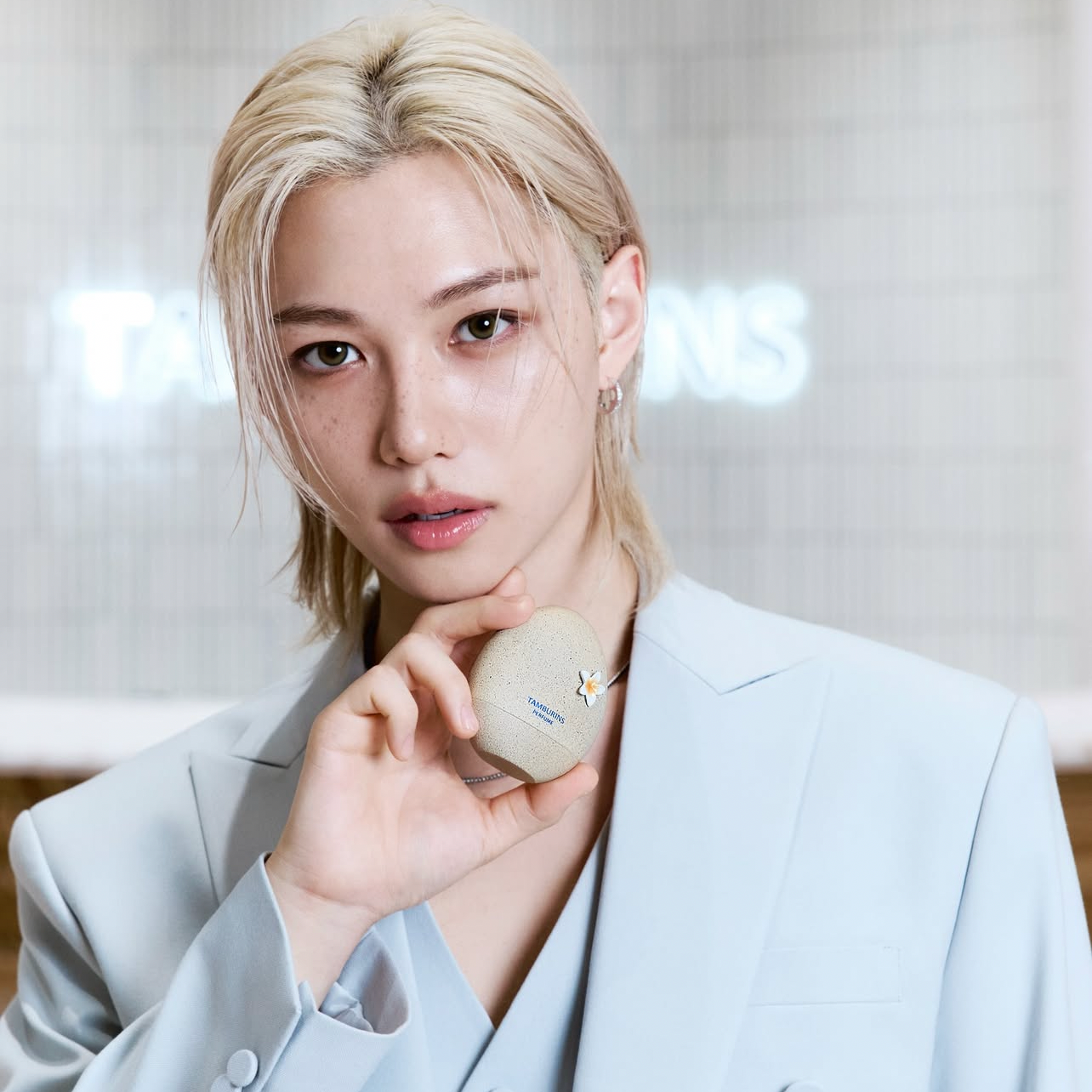 Recent activity shot of Felix (Stray Kids)