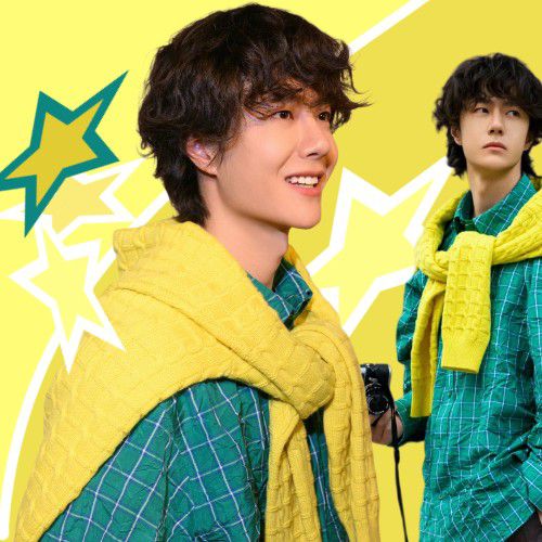 Latest photo of Wang Yibo