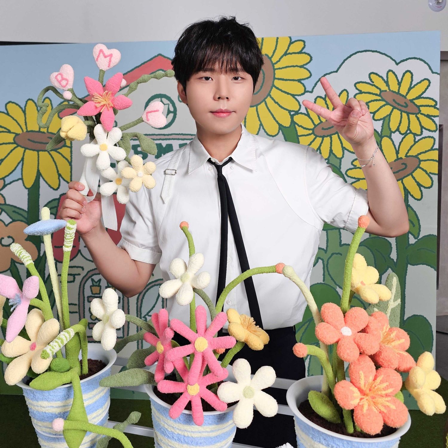A moment captured by Jung Seunghwan's fan