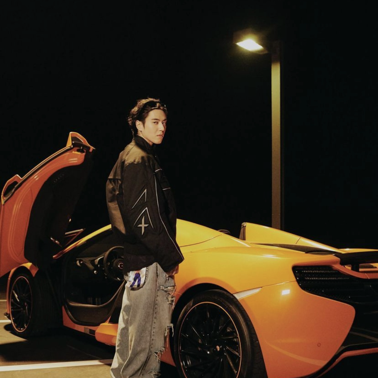 Recent activity shot of Yugyeom (GOT7)