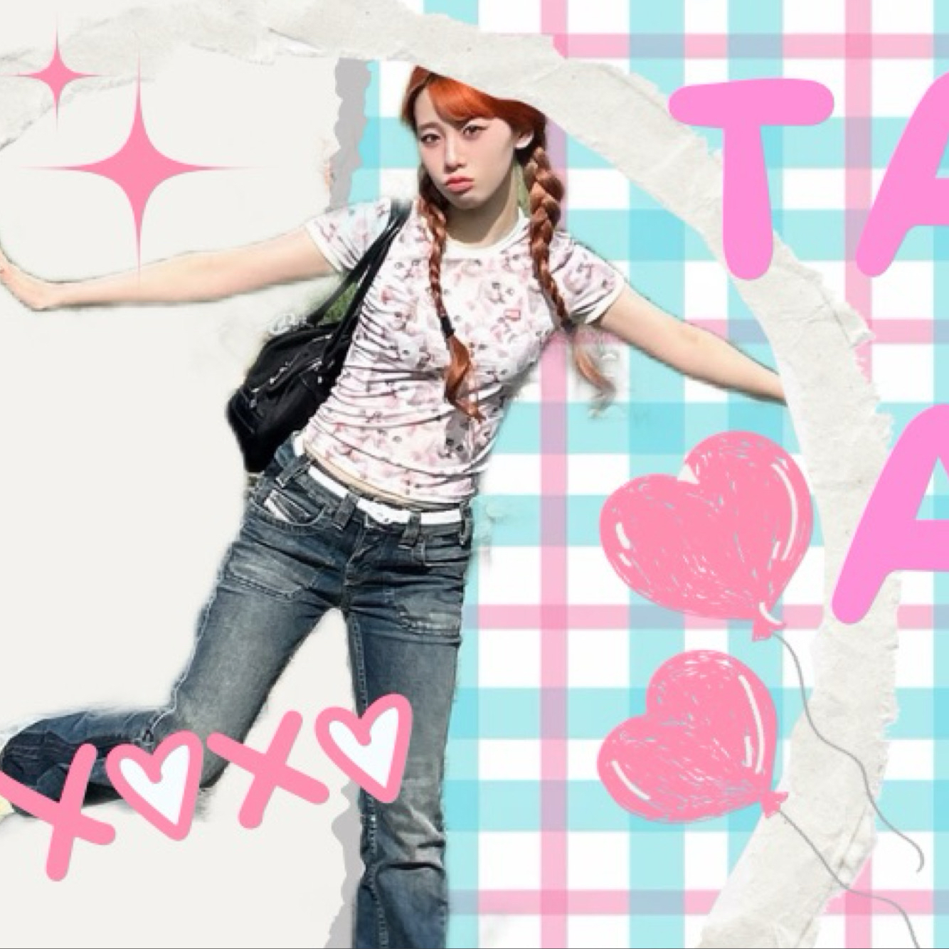 Behind-the-scenes cut of Takami Ayane (ME:I)