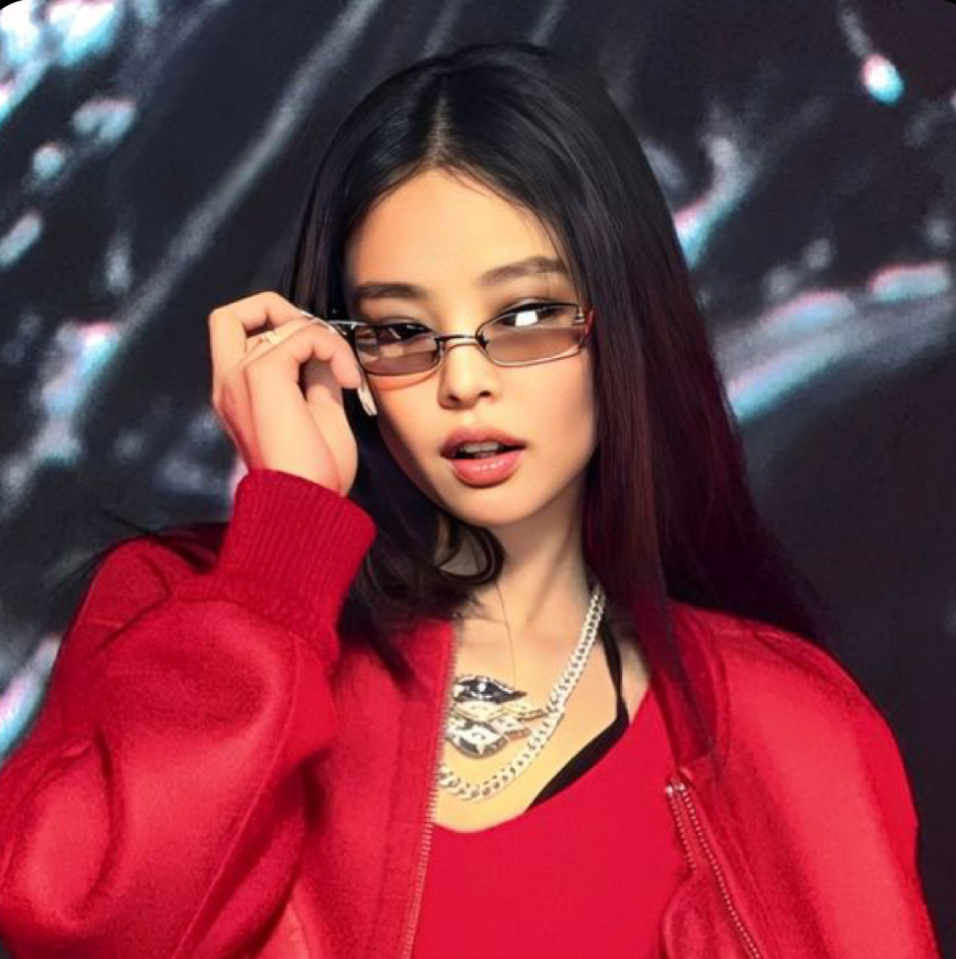 Recent activity shot of Jennie (BLACKPINK)