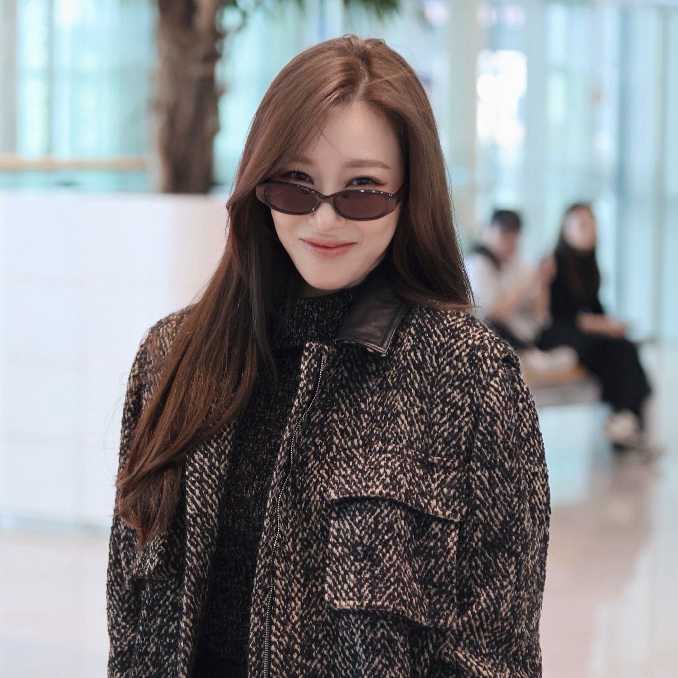 A moment captured by Tiffany Young (Girls' Generation)'s fan