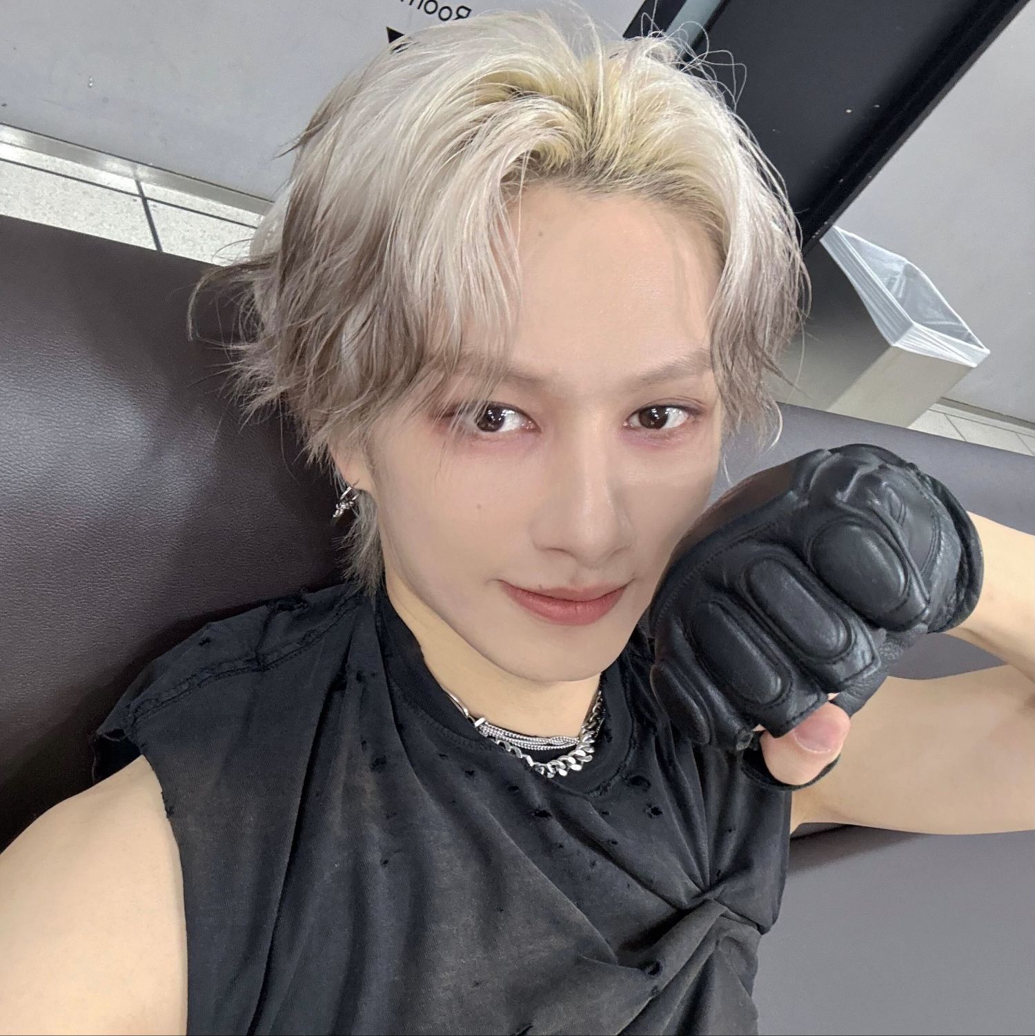 A moment captured by SEVENTEEN's fan