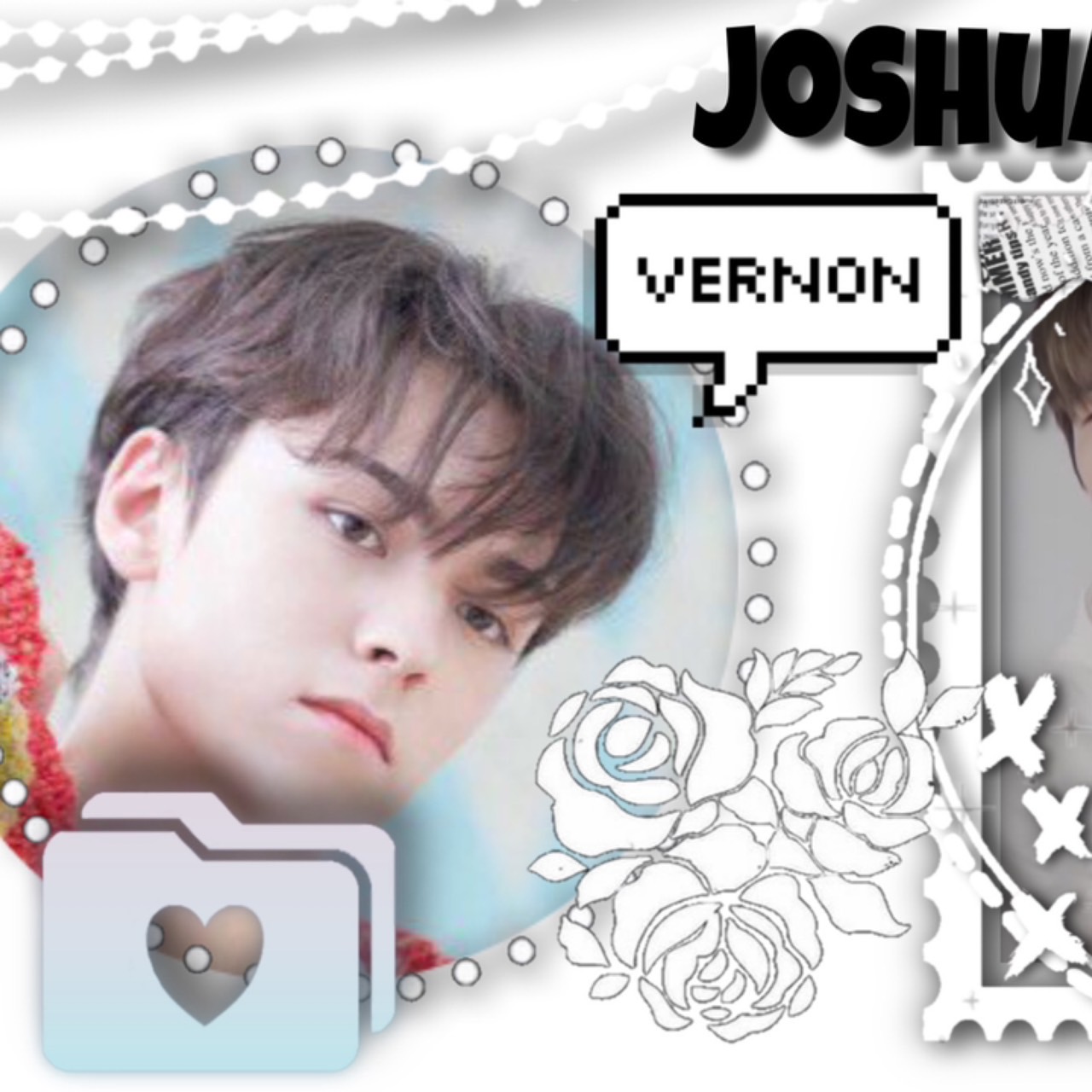 Momen yang diabadikan oleh penggemar Vernon (SEVENTEEN)