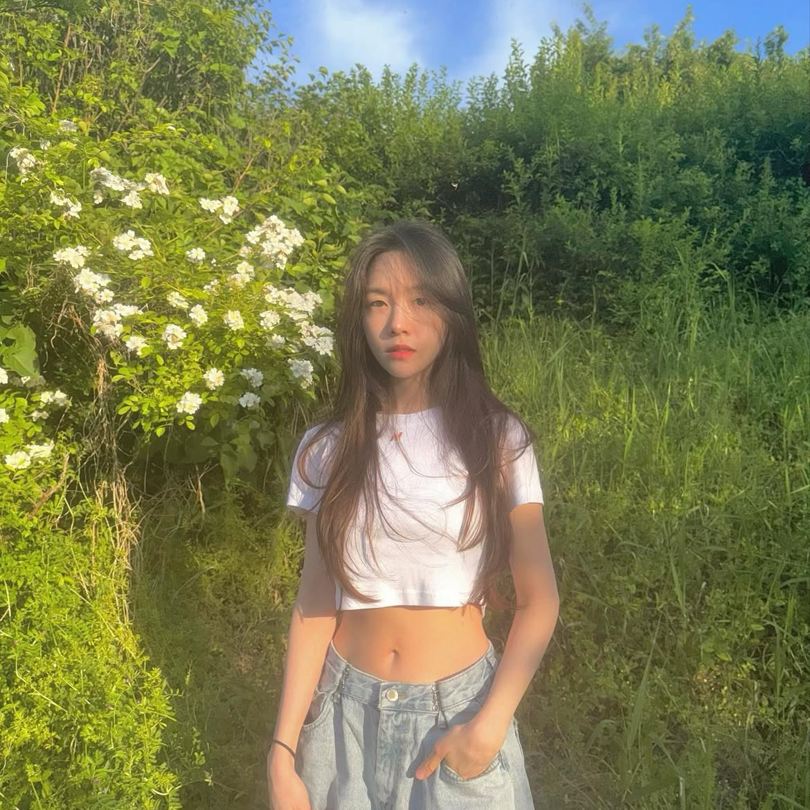 Recent activity shot of Minah (Girl's Day)