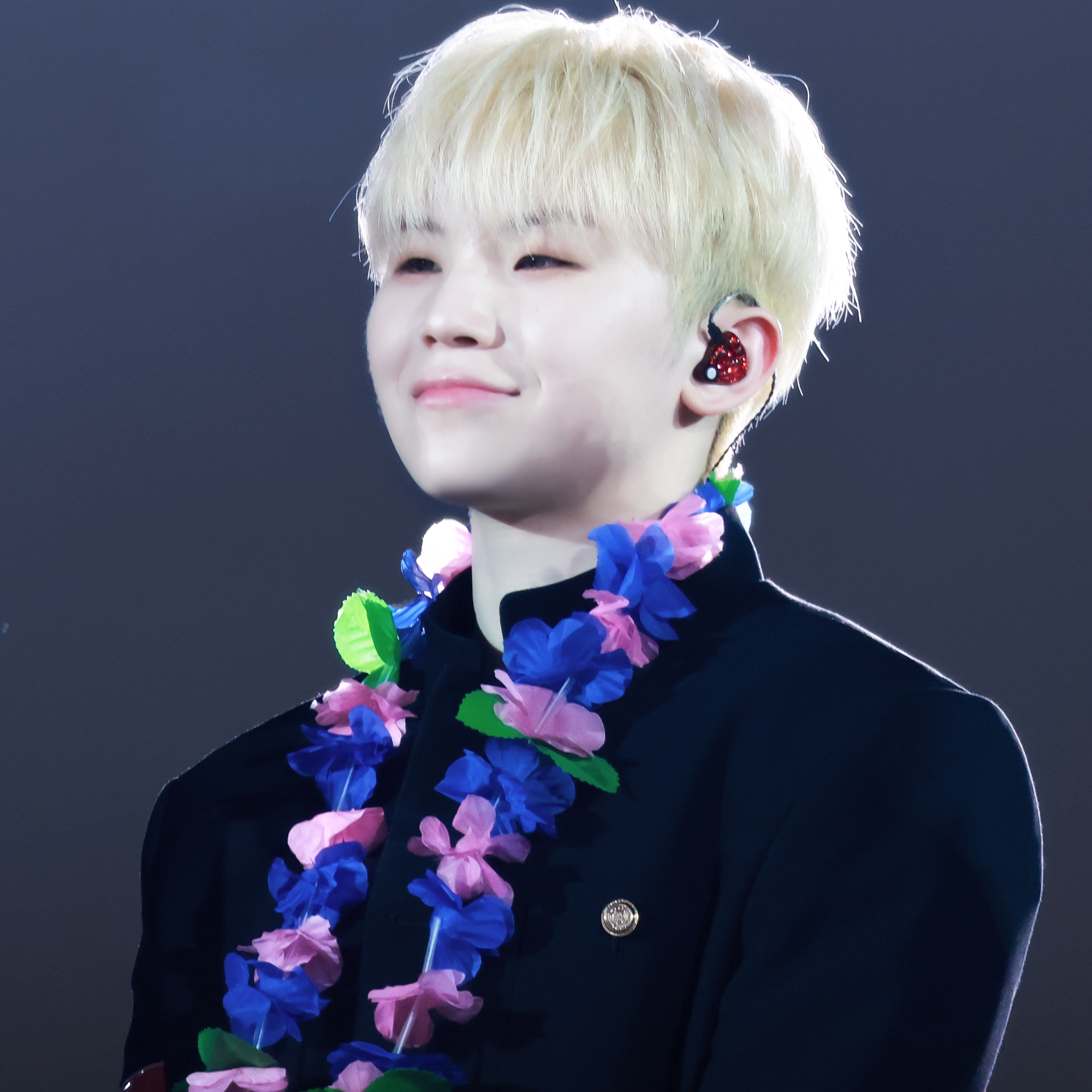 Recent activity shot of Woozi (SEVENTEEN)