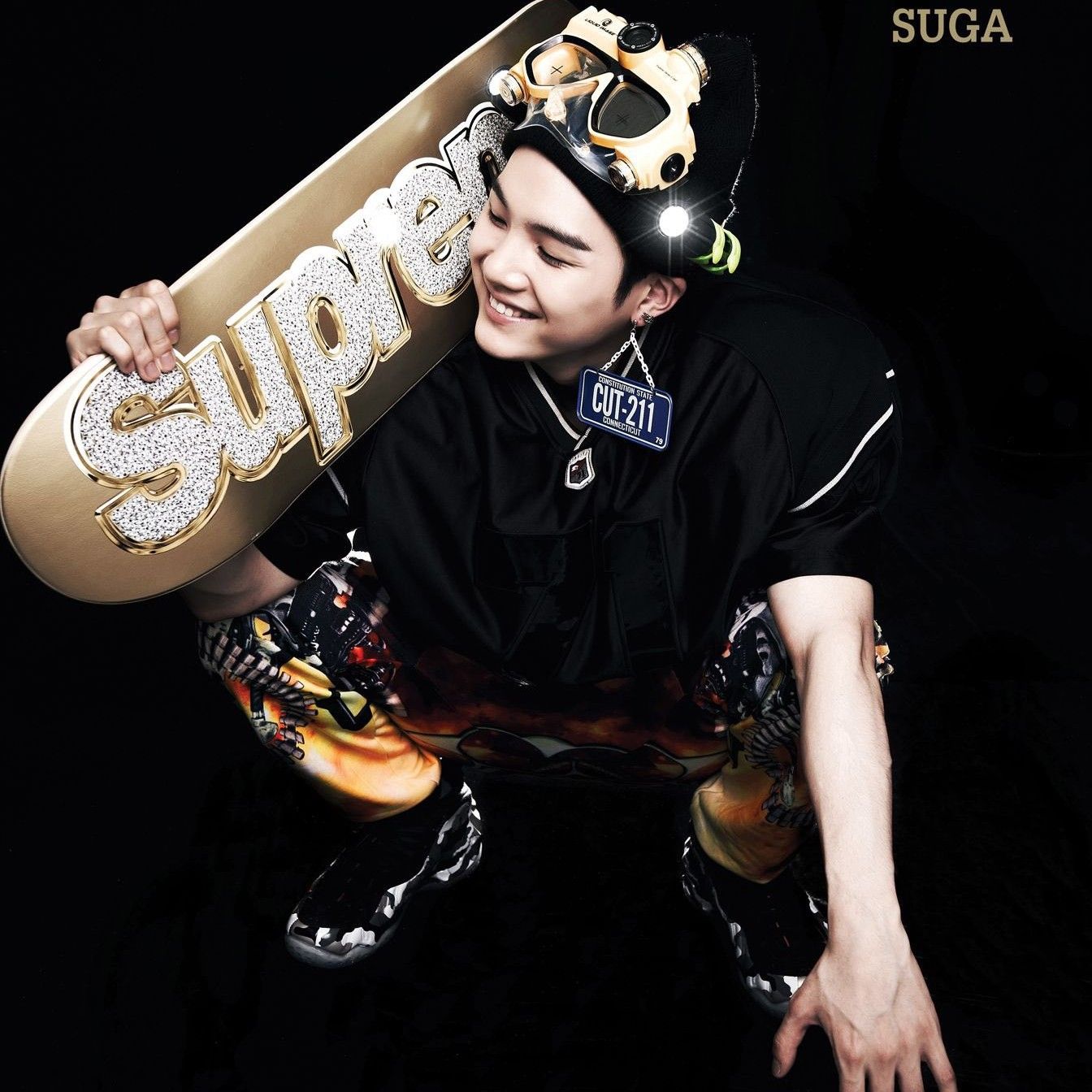 A moment captured by SUGA (BTS)'s fan