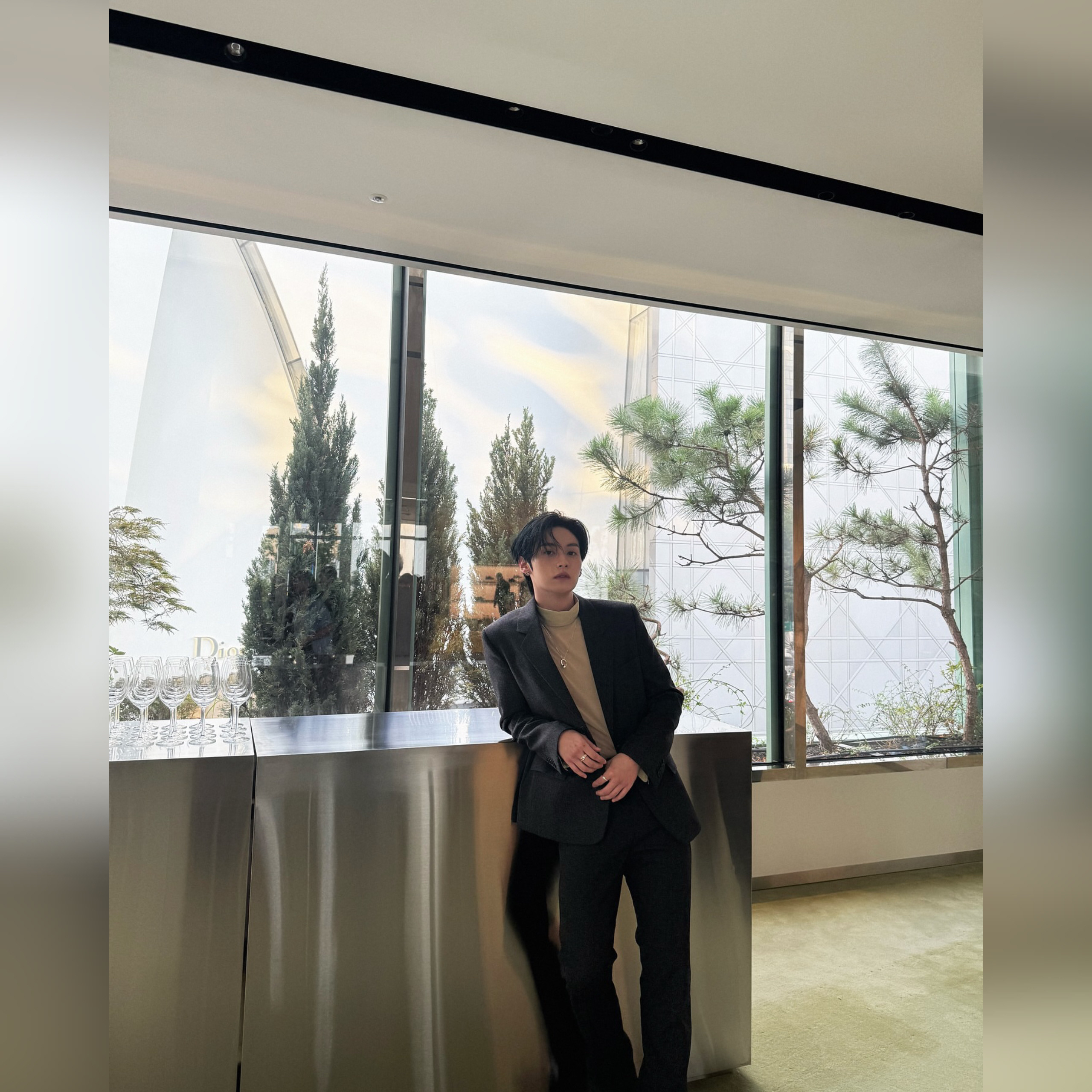 Recent activity shot of Lee Know (Stray Kids)
