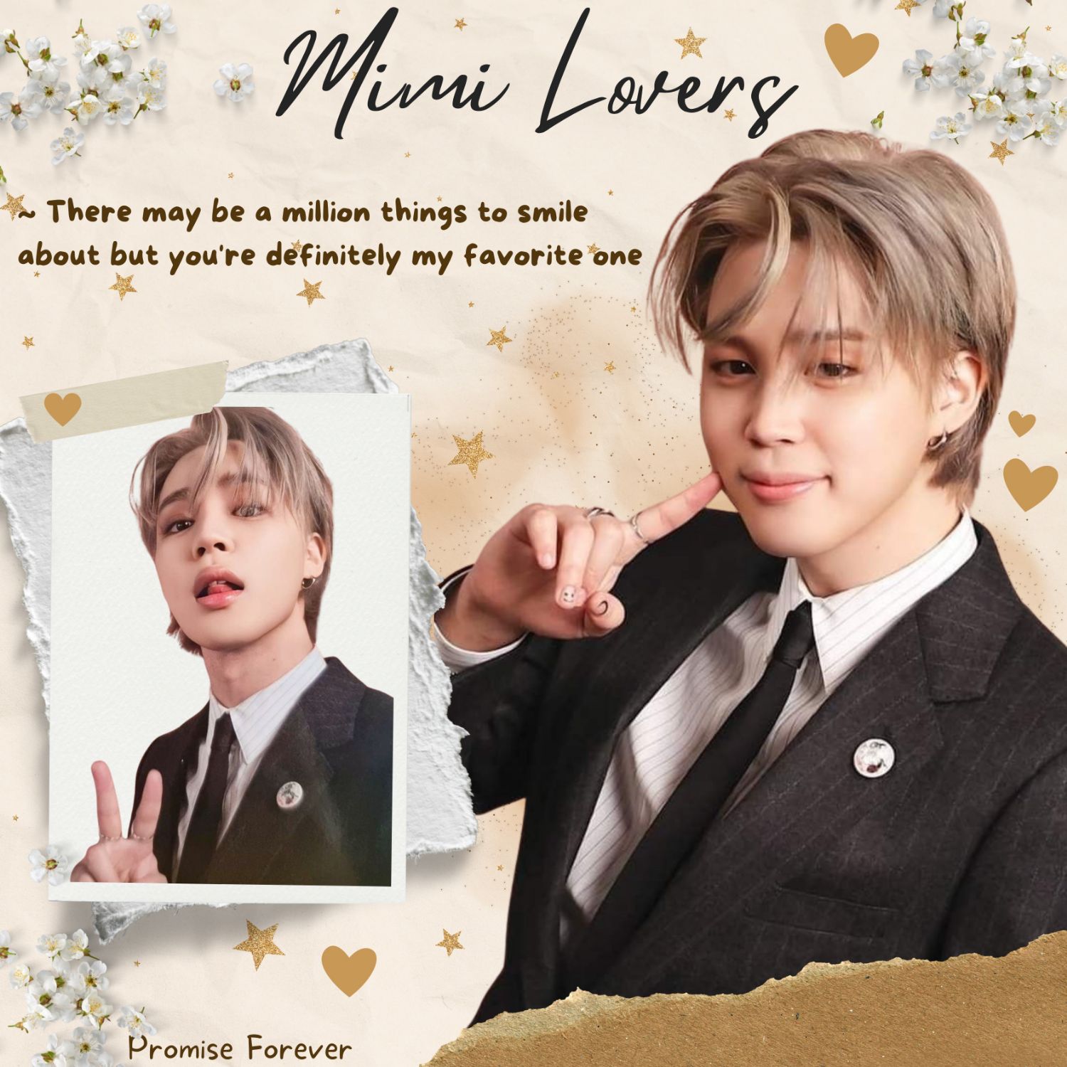 A moment captured by Jimin (BTS)'s fan