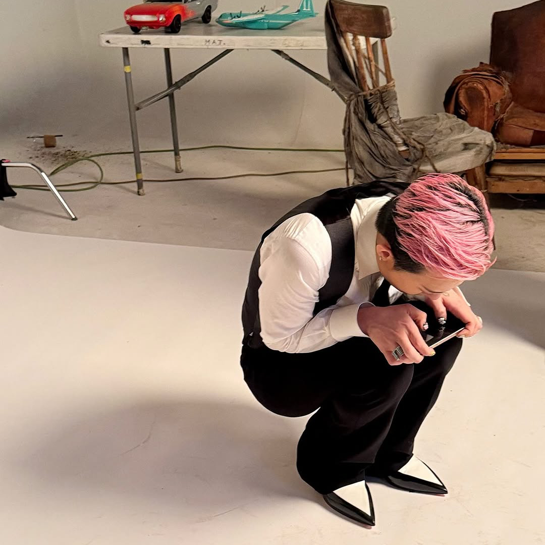 Behind-the-scenes cut of G-DRAGON (BIGBANG)