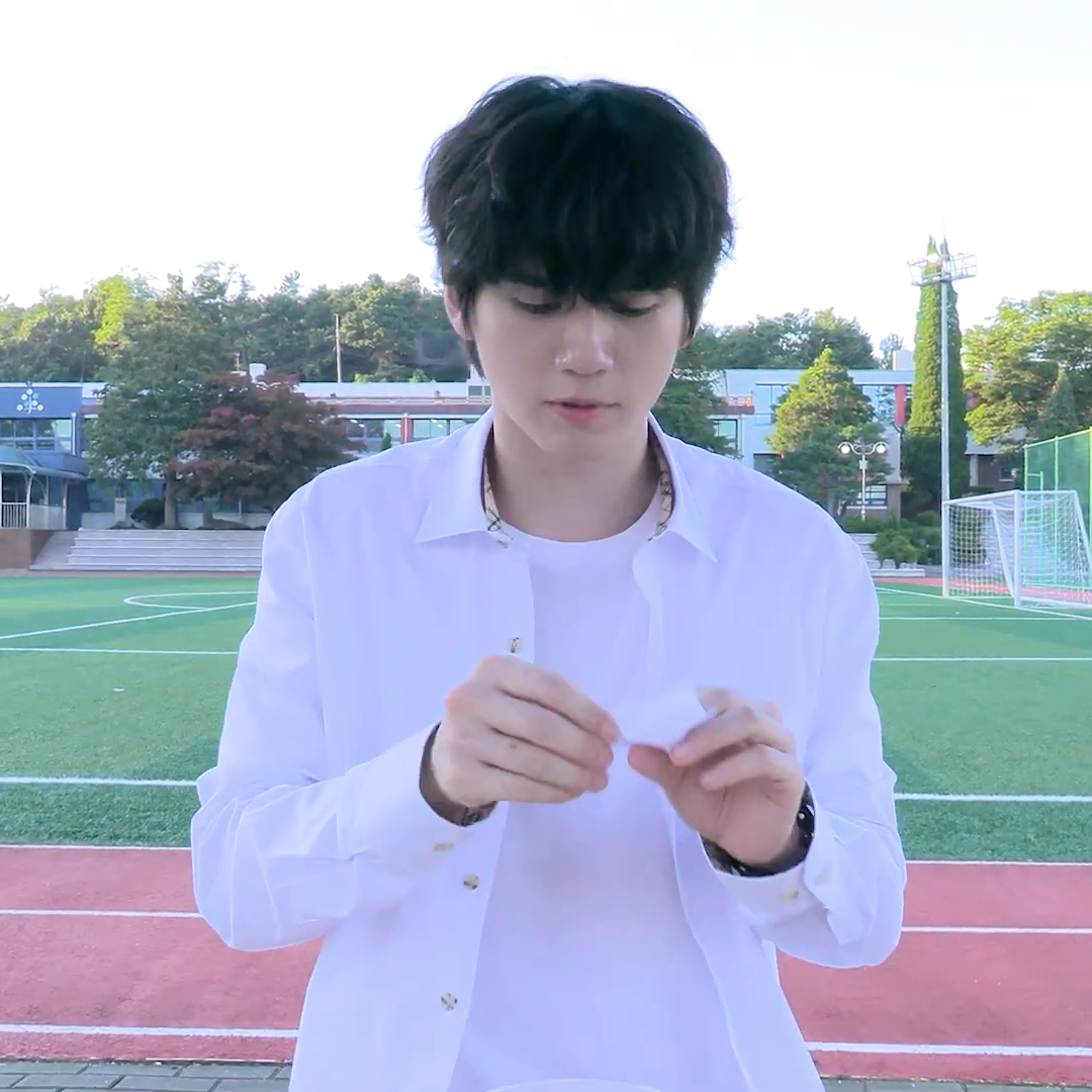 옹성우 팬이 찍은 순간