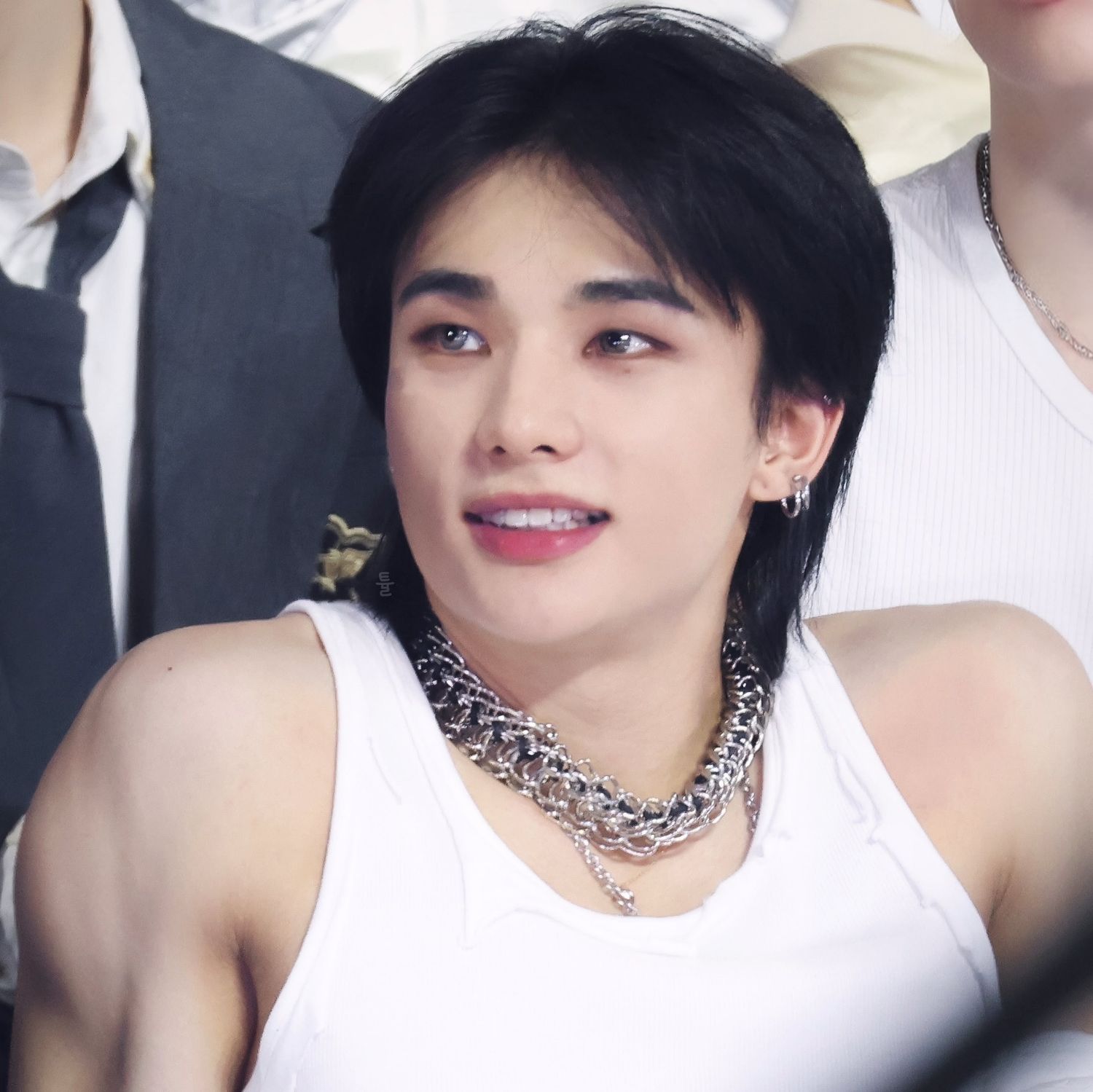 Recent activity shot of Hyunjin (Stray Kids)