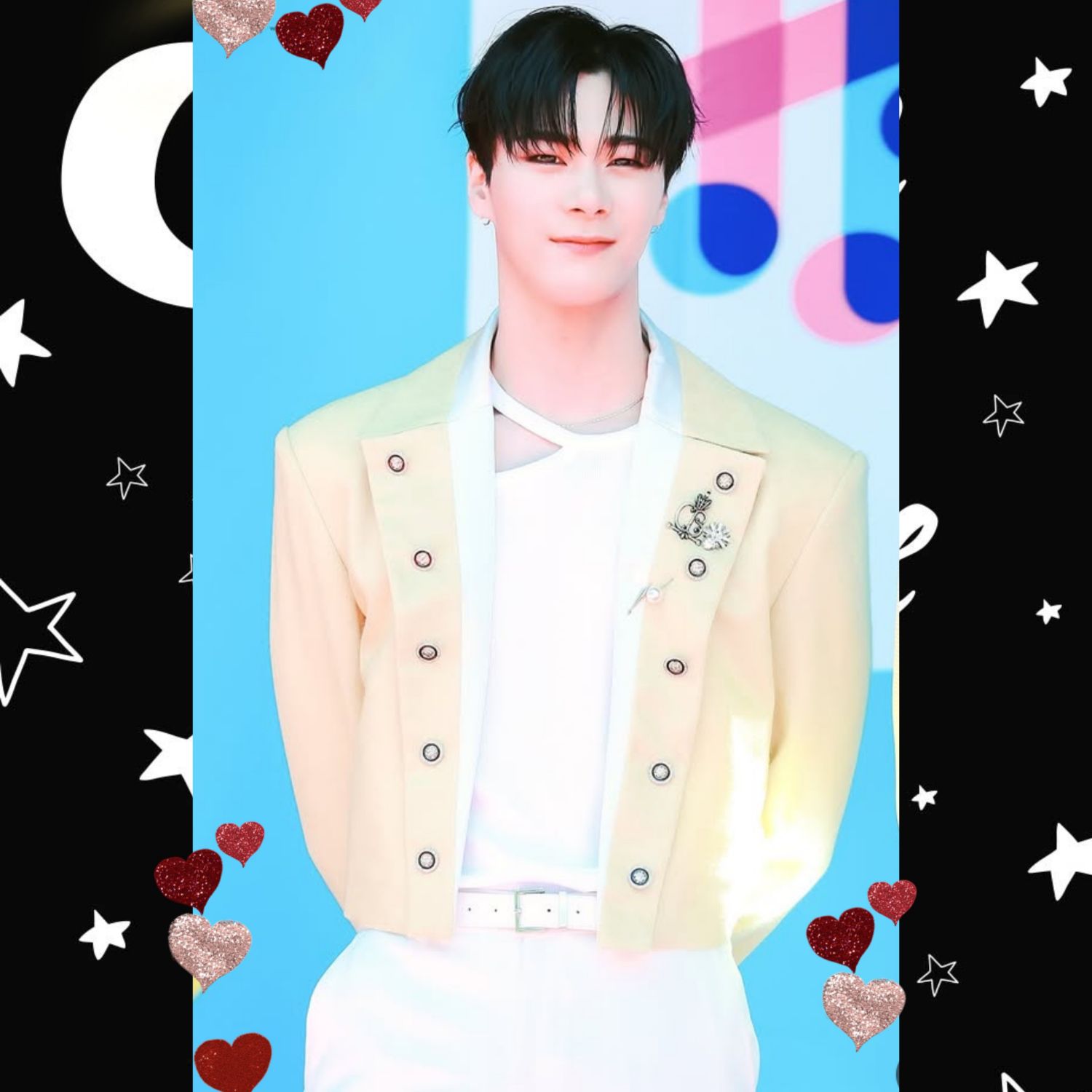 Recent activity shot of Moonbin (ASTRO)