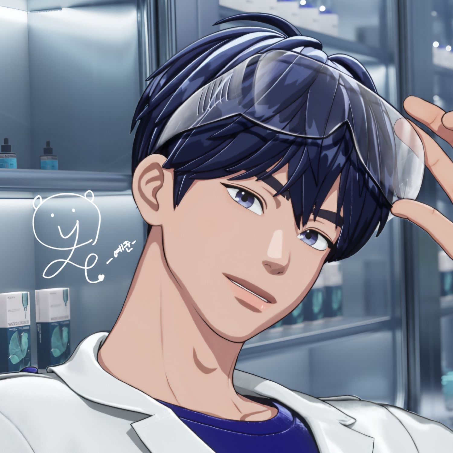 Recent activity shot of Yejun (PLAVE)