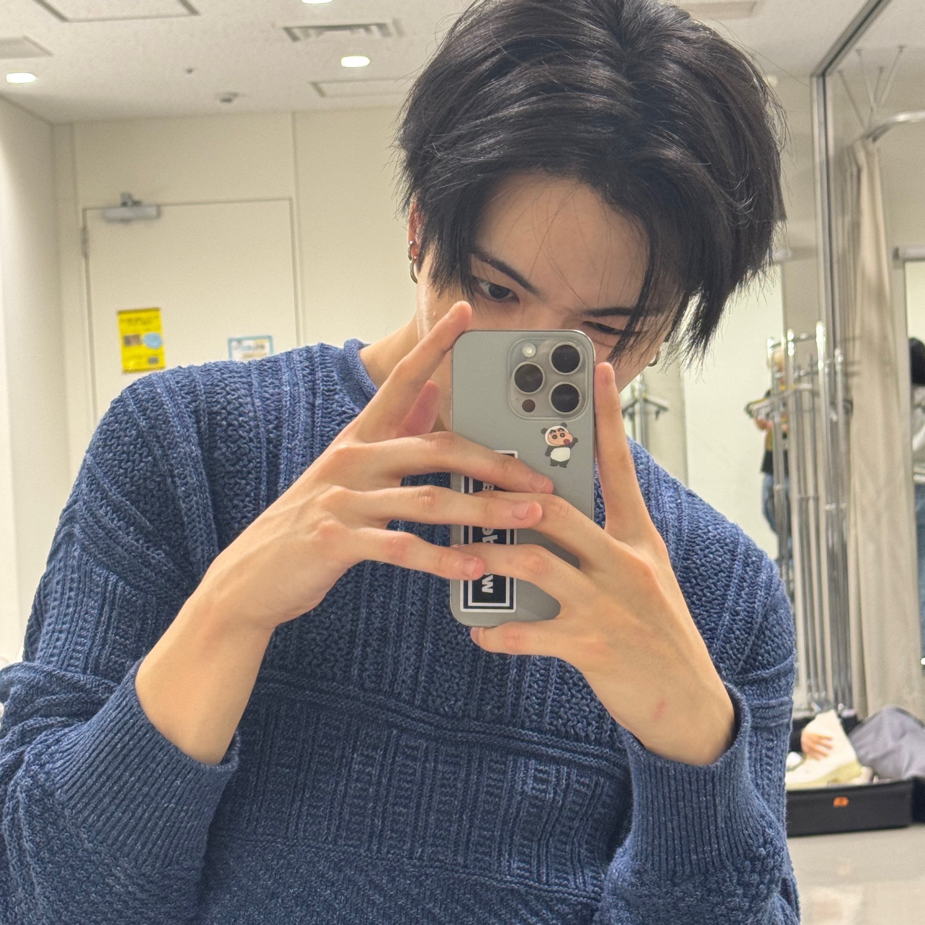 A moment captured by Yoon Jaehyuk (TREASURE)'s fan