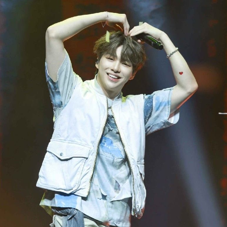 Recent activity shot of Kang Daniel