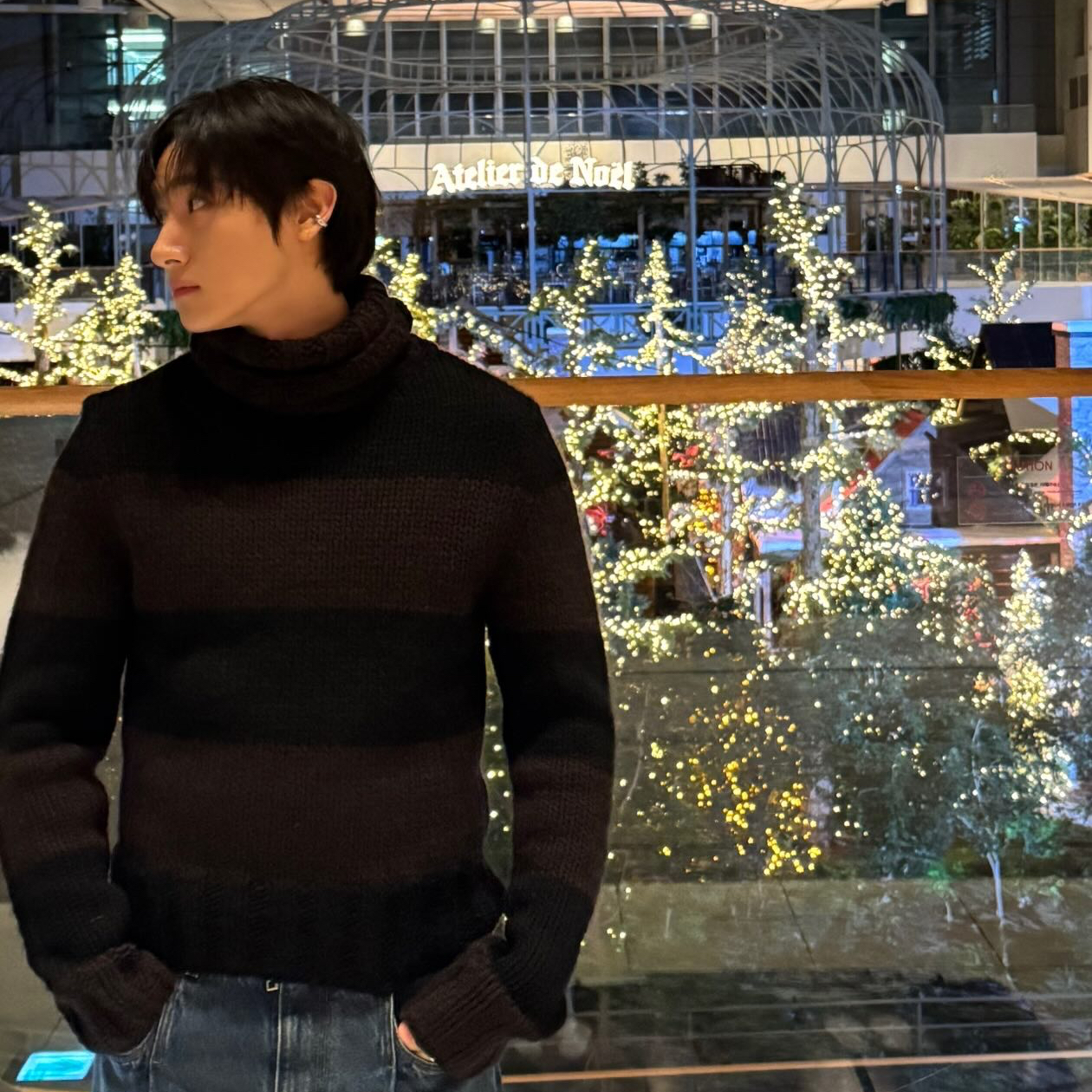 A moment captured by I.M (MONSTA X)'s fan