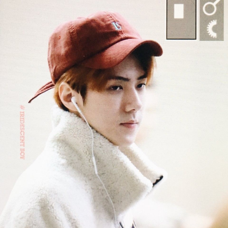 Latest photo of Sehun (EXO)