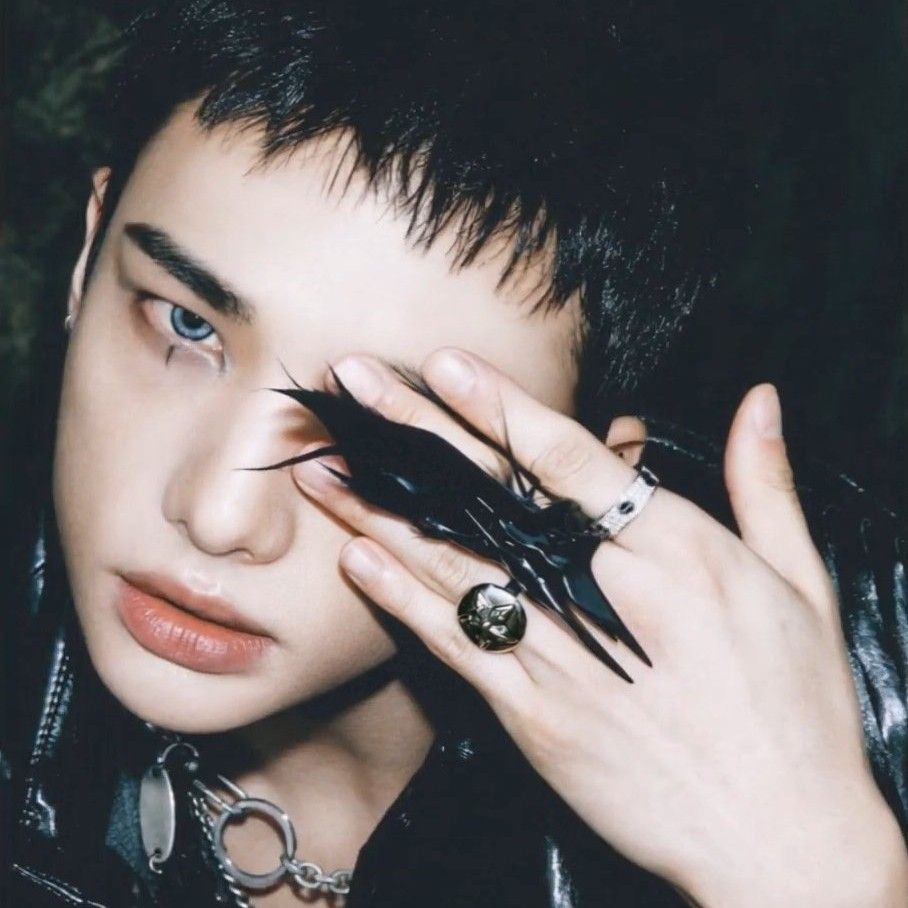 Recent activity shot of Hyunjin (Stray Kids)