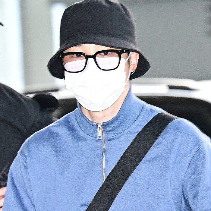 Recent activity shot of Jimin (BTS)