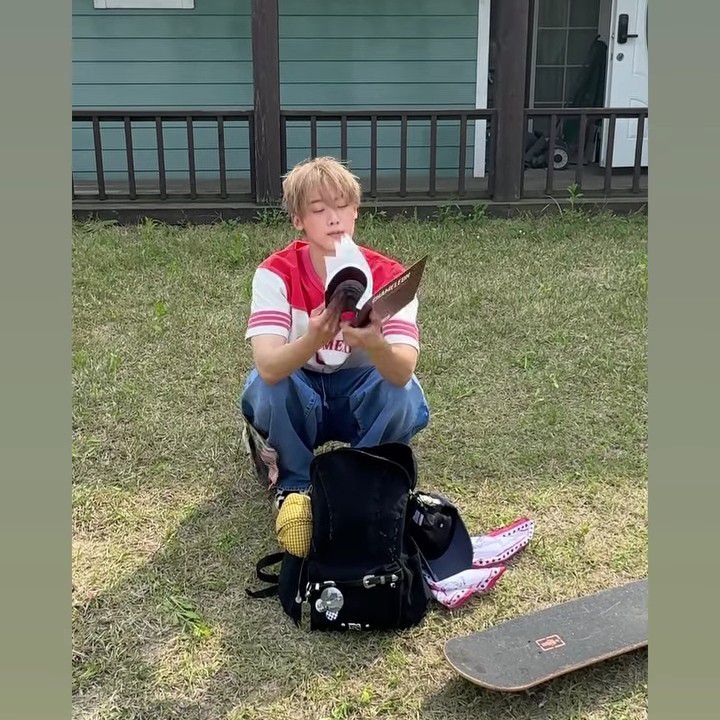 A moment captured by Sanha (ASTRO)'s fan