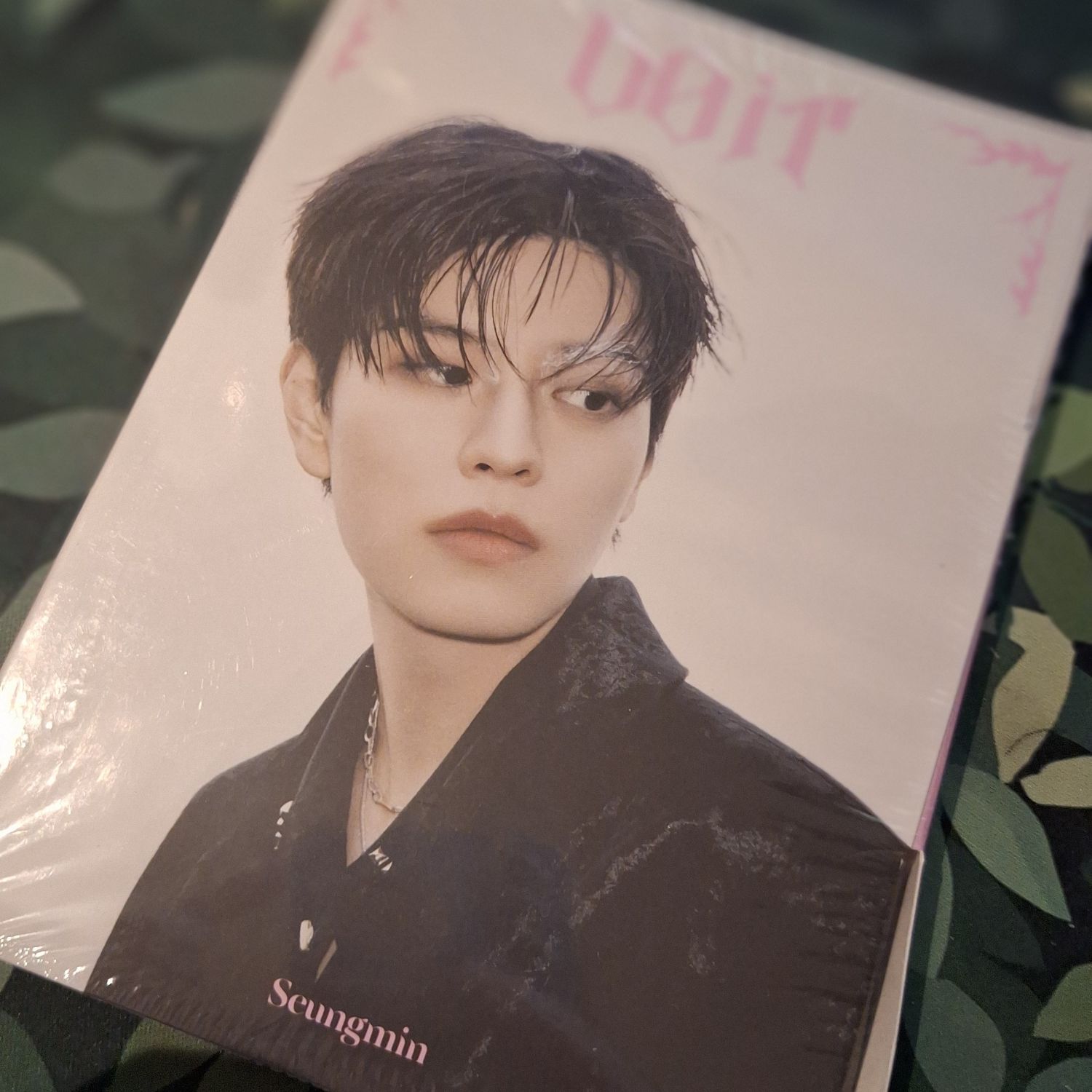 Behind-the-scenes cut of Seungmin (Stray Kids)