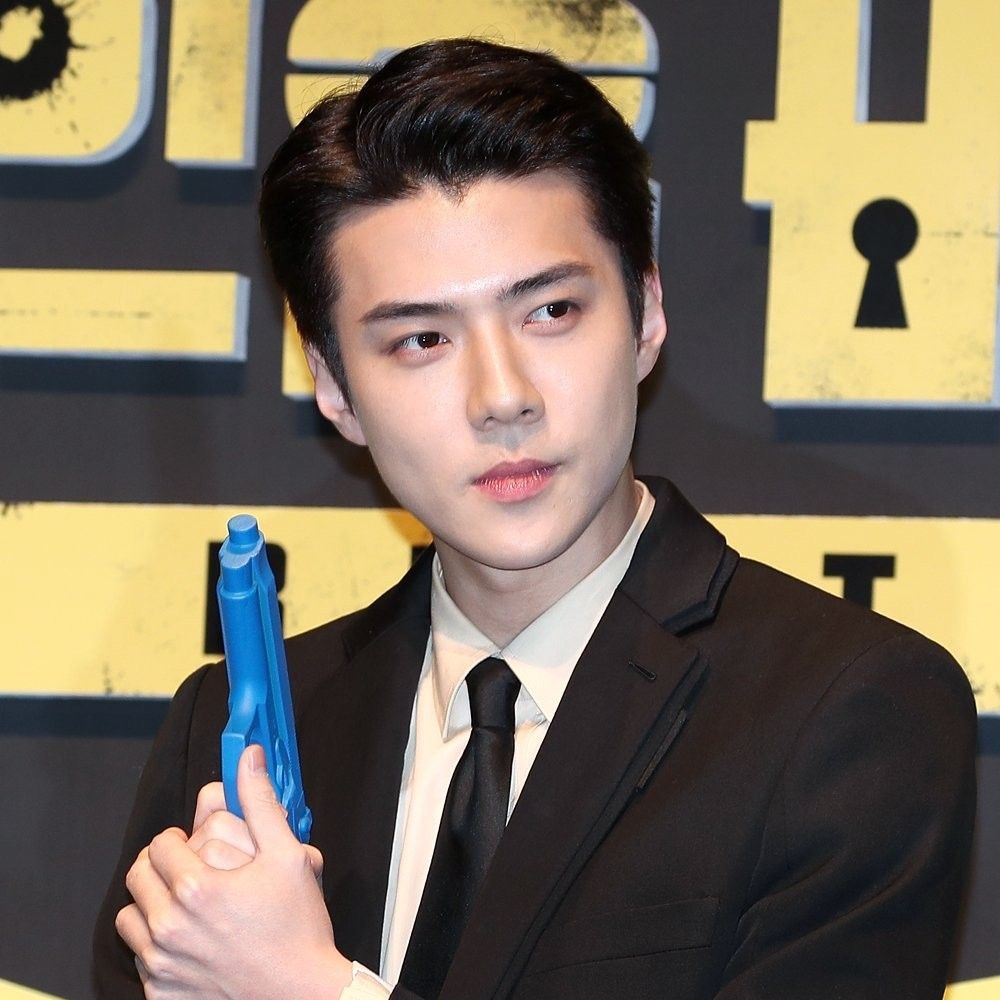 A moment captured by Sehun (EXO)'s fan