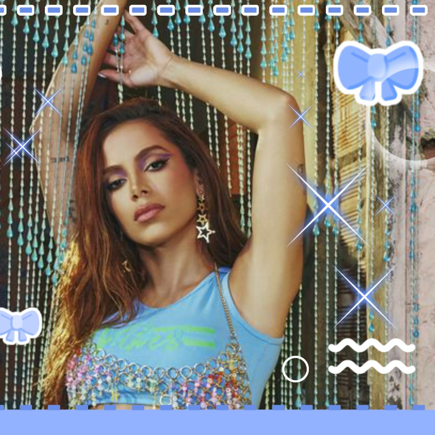 A moment captured by Anitta's fan