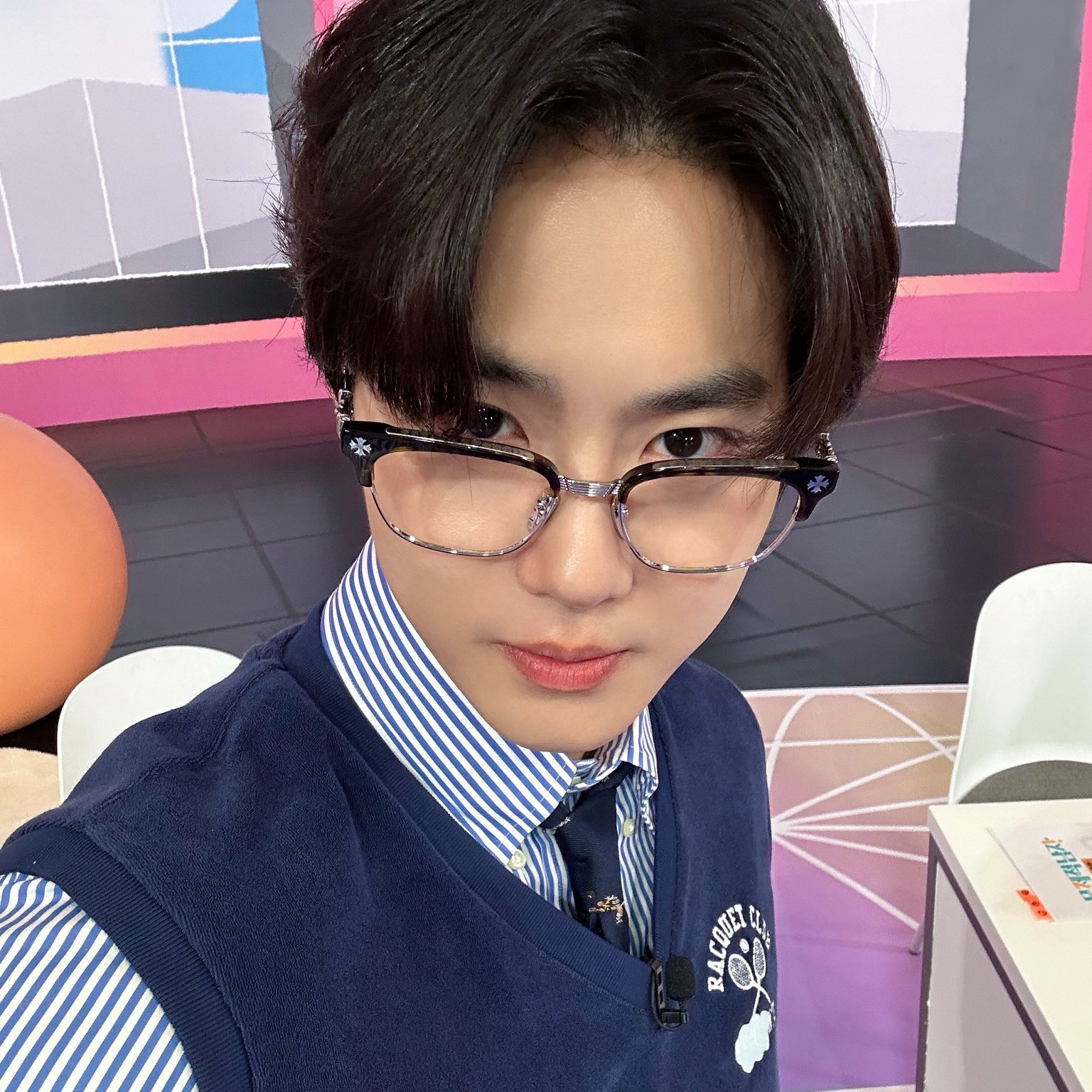 Recent activity shot of Suho (EXO)