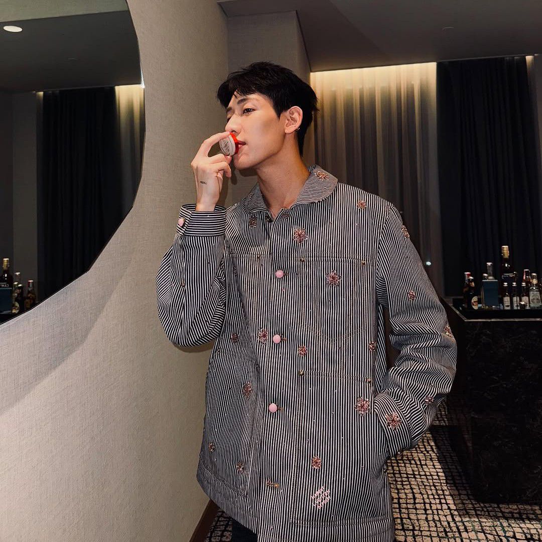 A moment captured by Bambam (GOT7)'s fan