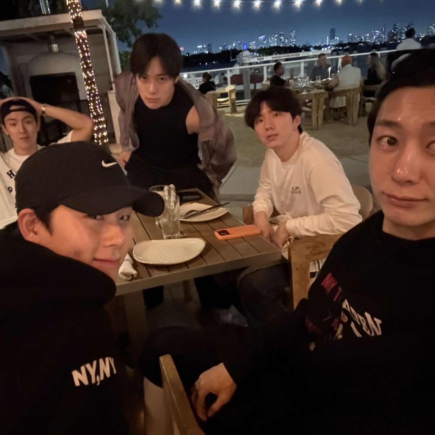 Recent activity shot of MONSTA X