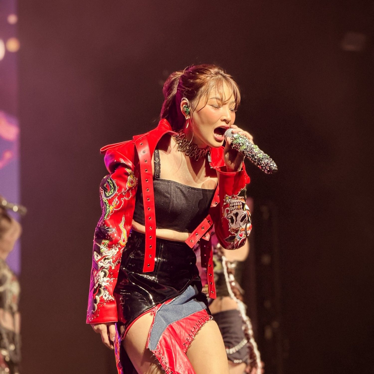 A moment captured by Colet (BINI)'s fan