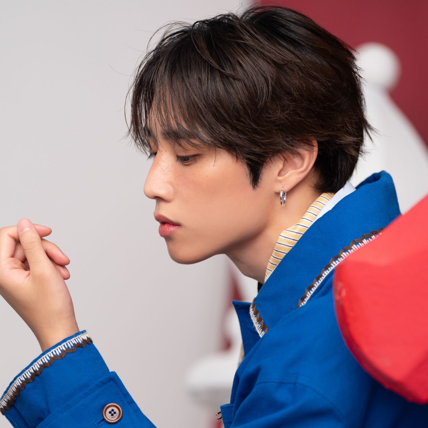 Recent activity shot of Sunwoo (THE BOYZ)