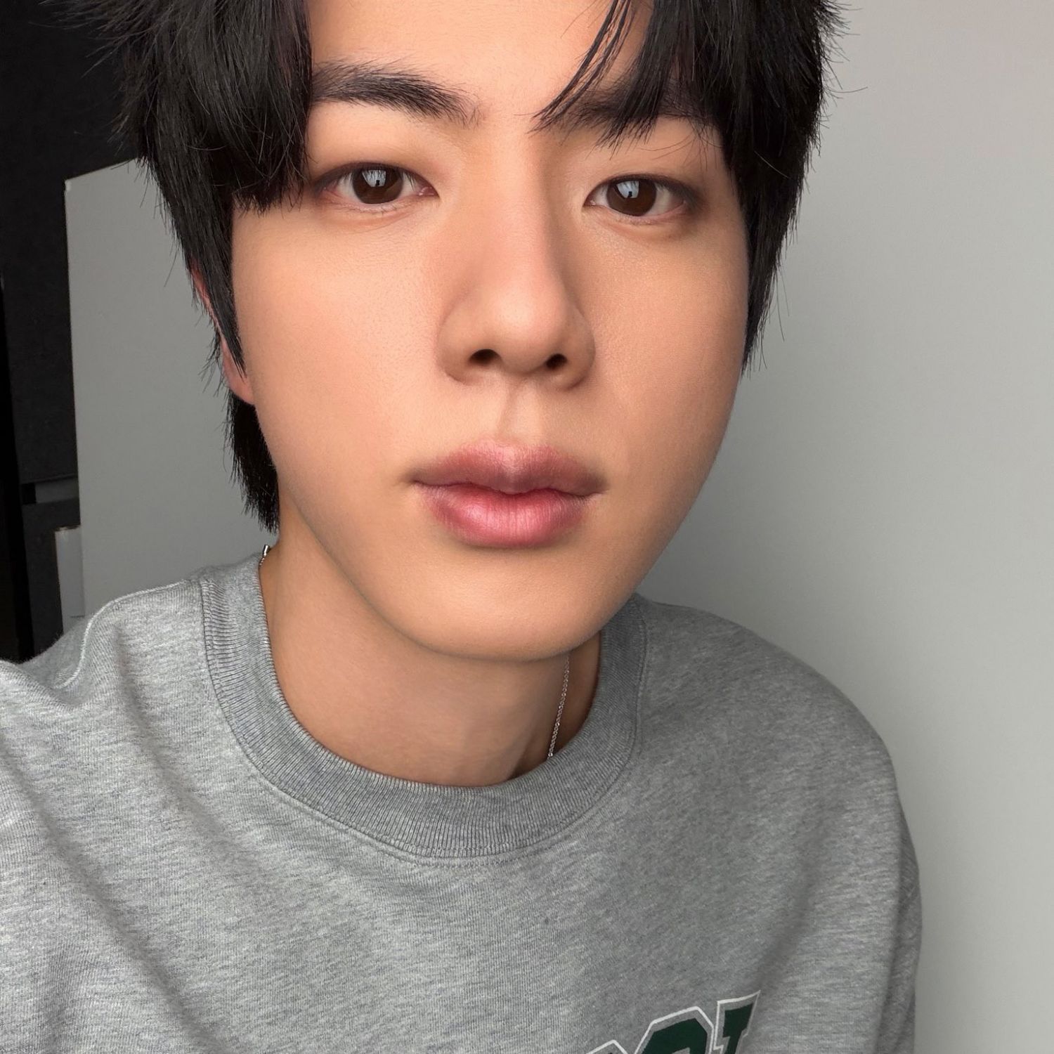 Recent activity shot of Jin (BTS)
