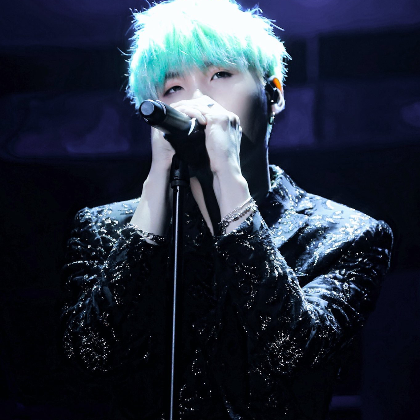 A moment captured by SUGA (BTS)'s fan