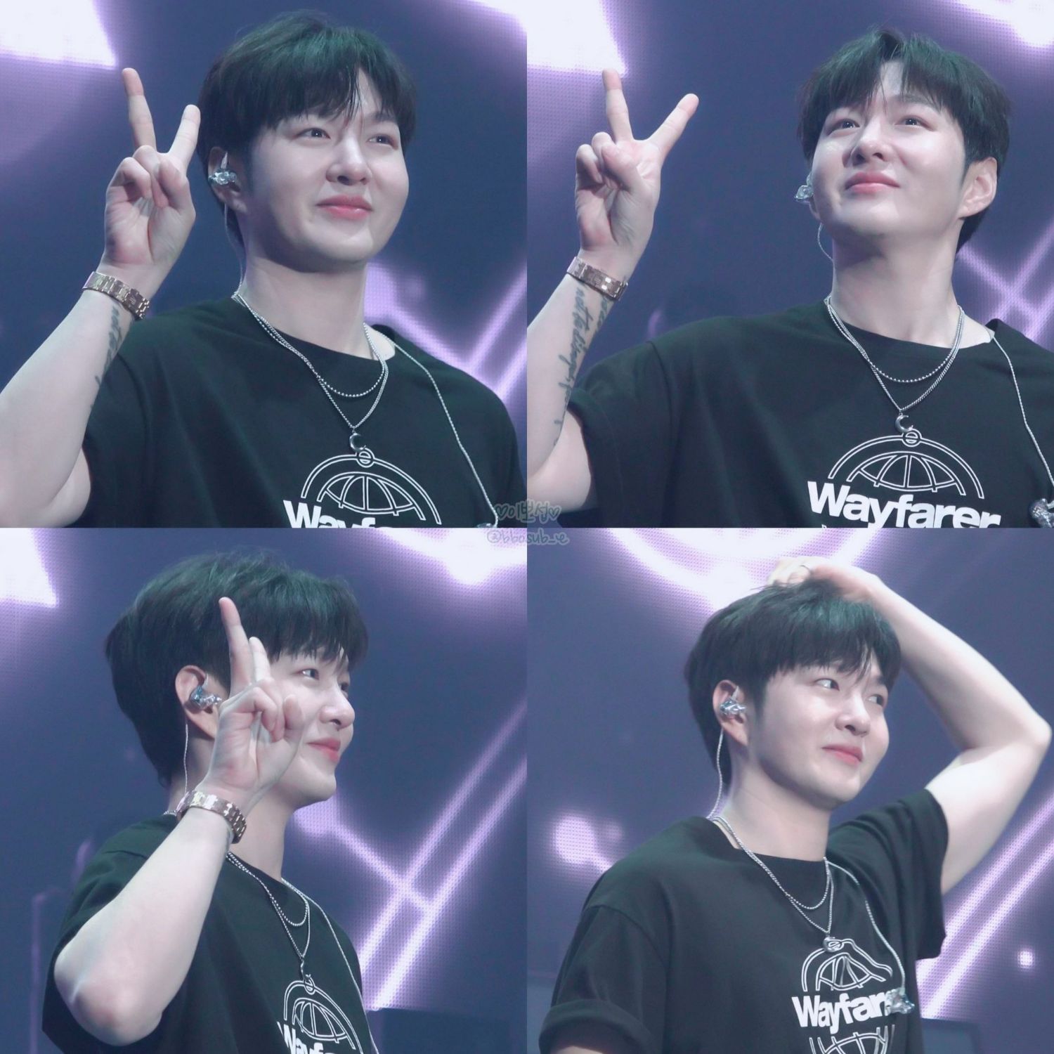Recent activity shot of Lee Changsub (BTOB)