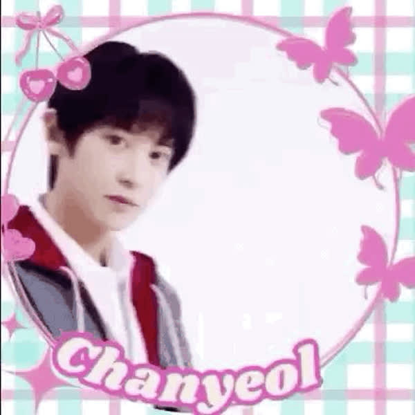 Signature photo of Chanyeol (EXO) capturing their charm