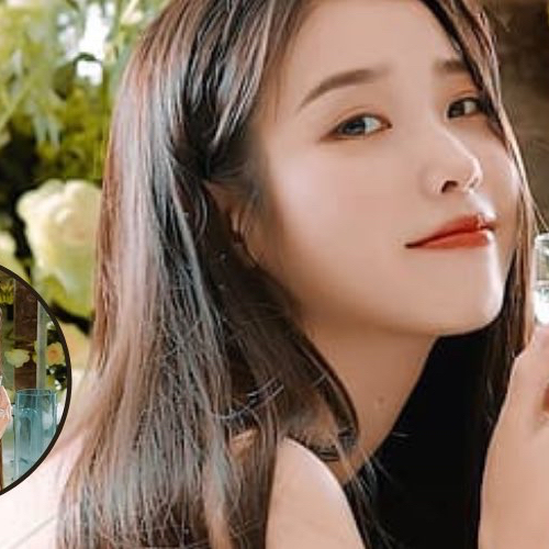 A moment captured by IU's fan