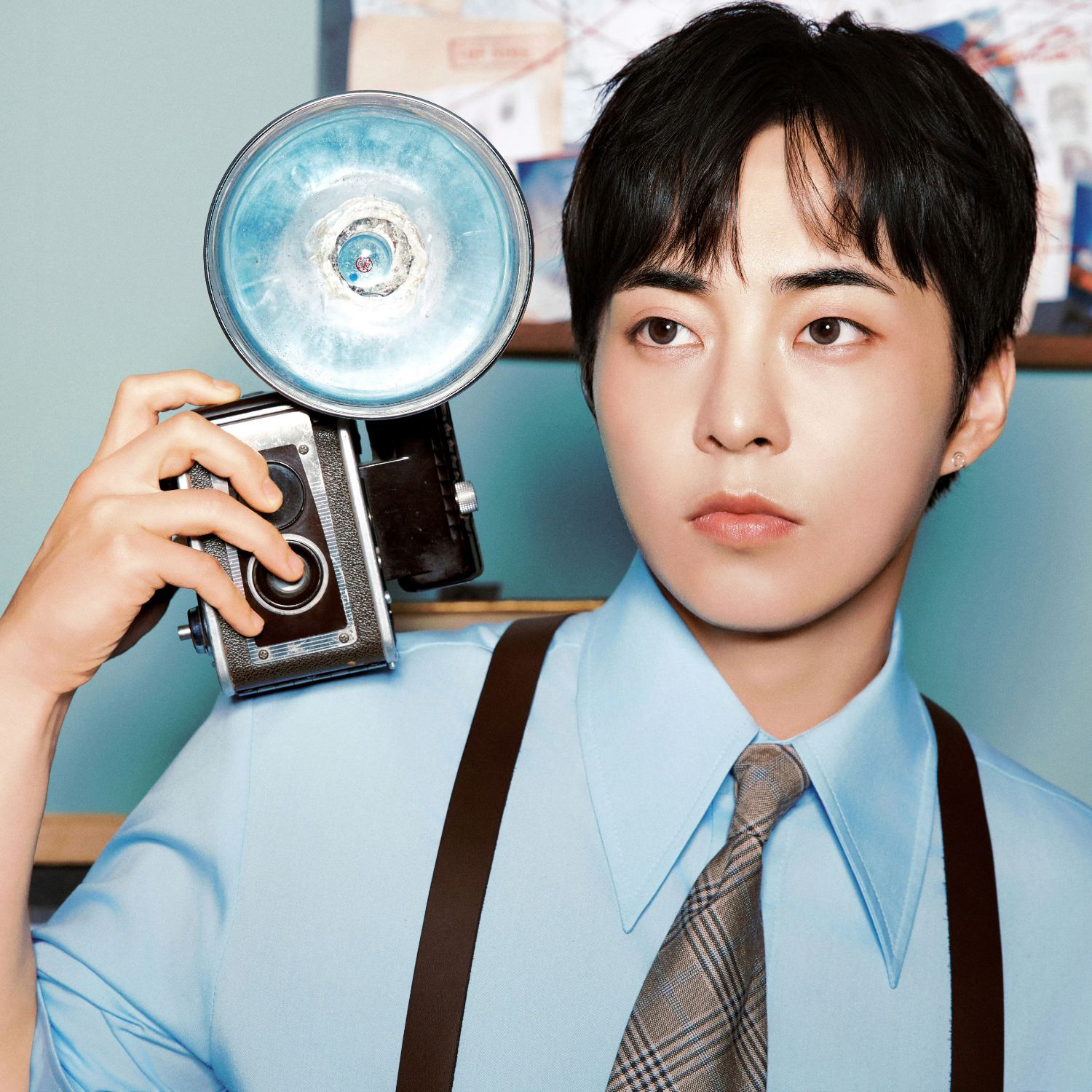 Recent activity shot of Xiumin (EXO)