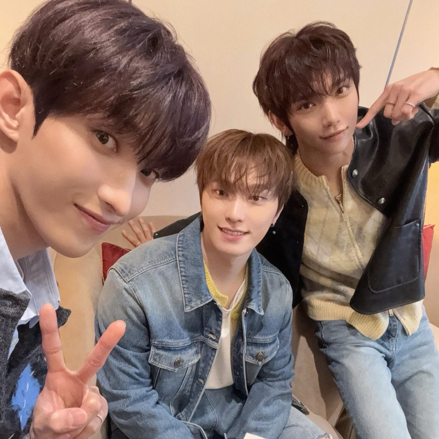 A moment captured by Joshua (SEVENTEEN)'s fan