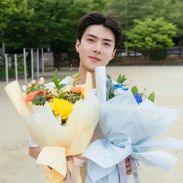 セフン (EXO)の舞台裏ショット